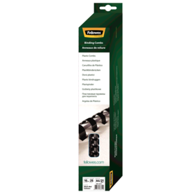 10mm Plastic Binding Combs - Black